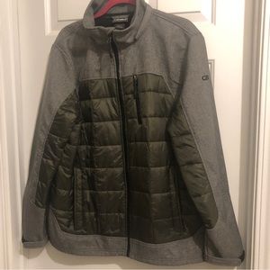 CB MEN’S MIXED MEDIA JACKET